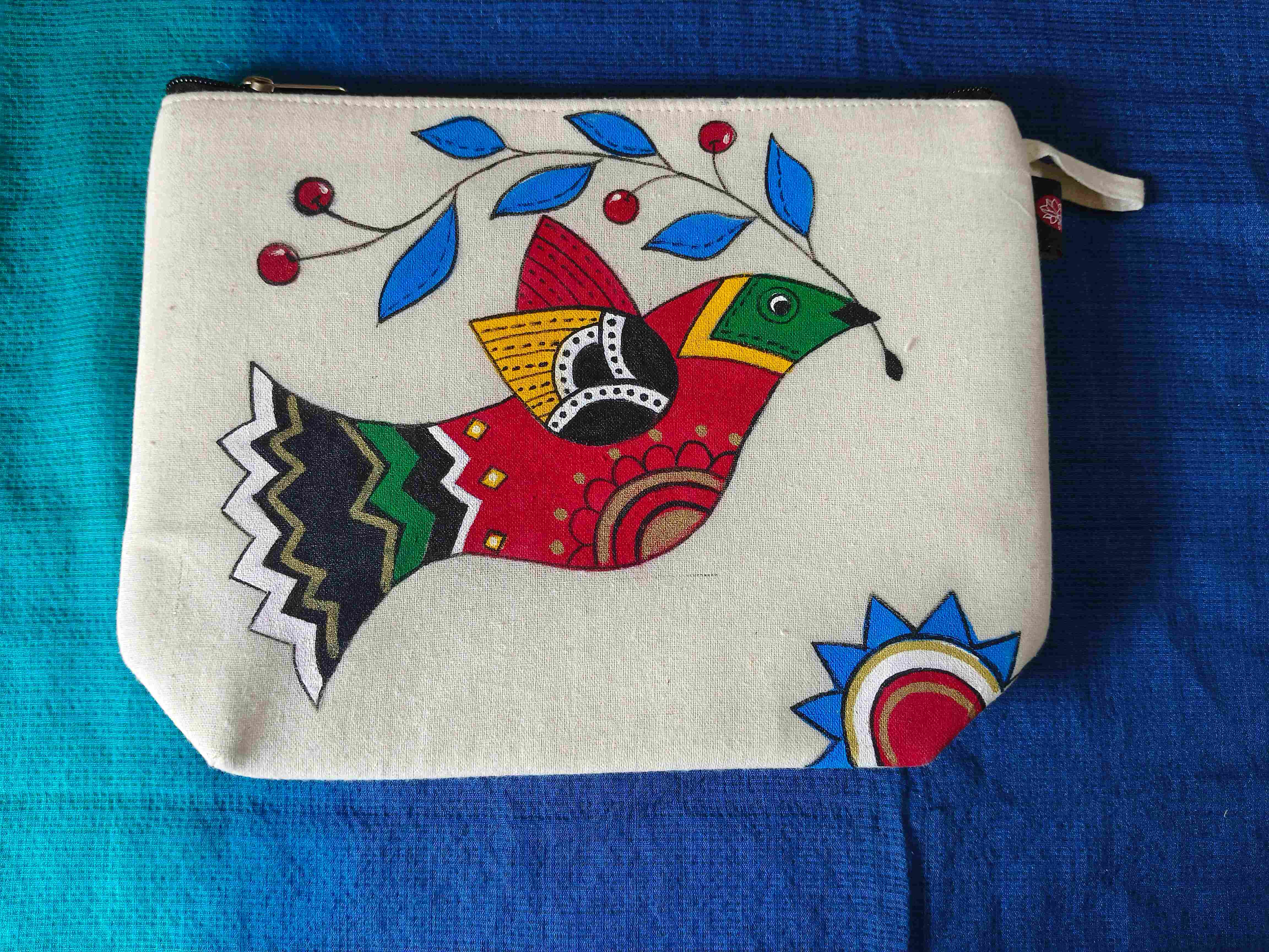Handpainted Pouch
